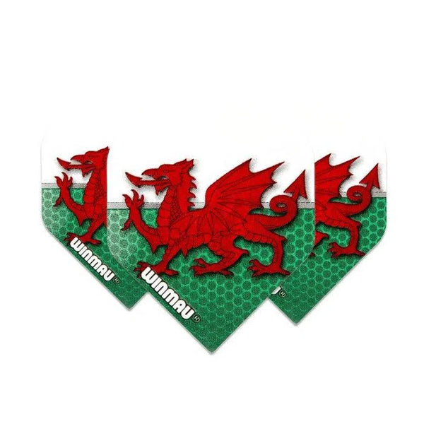 Winmau Mega Standard Standard Wales Flights-1-Premier Darts
