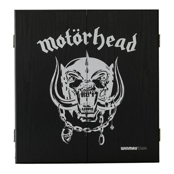 Winmau Motorhead War Pig Dartboard Cabinet-1-Premier Darts