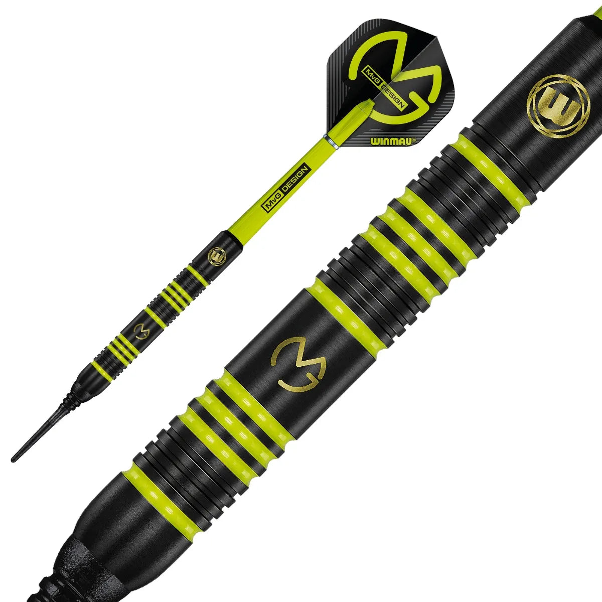 Winmau MvG Ambition Brass Soft Tip Darts