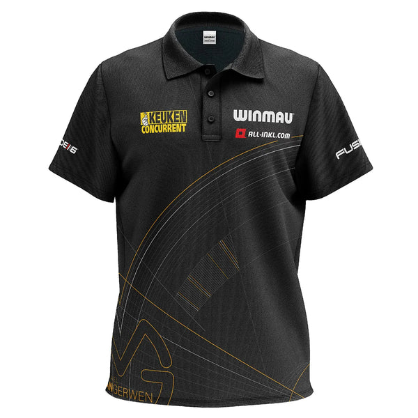 Winmau MvG Limited Edition Tour Polo-1-Small-Premier Darts