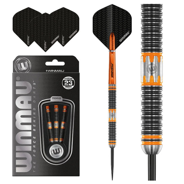 Winmau Nitin Kumar 90% Tungsten Steel Tip Darts-1-23 GRAM-Premier Darts