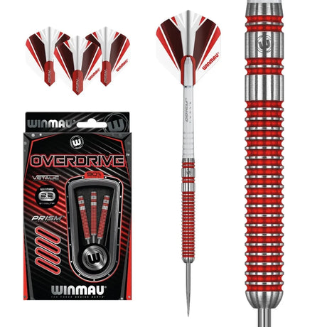 Winmau Overdrive 90% Tungsten Steel Tip Darts