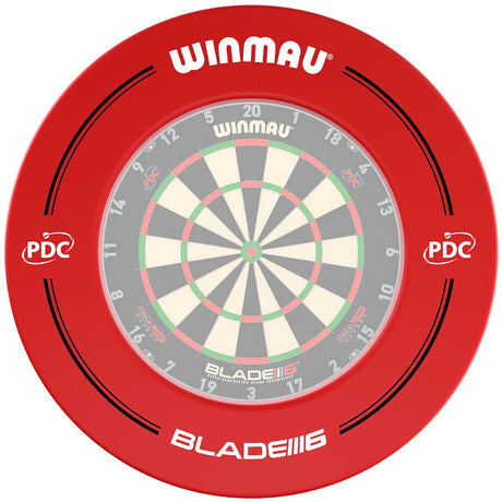Winmau PDC Red Dartboard Surround