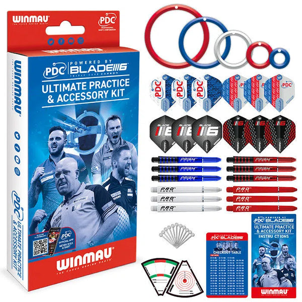 Winmau PDC Ultimate Practice & Accessory Kit-1-Premier Darts
