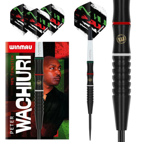 Winmau Peter Wachiuri 90% Tungsten Steel Tip Darts