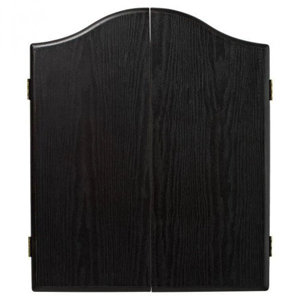 Winmau Black Ash Effect Deluxe Dartboard Cabinet-1-Premier Darts