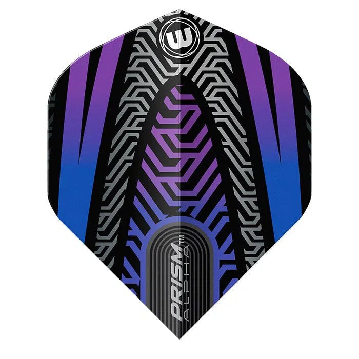 Winmau Prism Alpha Black & Blue Extra Thick Dart Flights