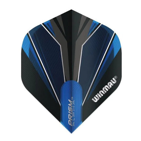 Winmau Prism Alpha Black & Blue Extra Thick Dart Flights