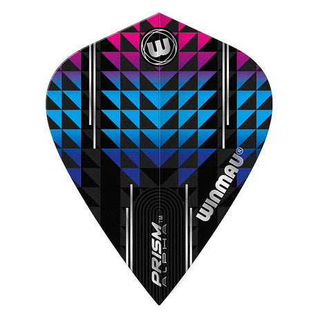 Winmau Prism Alpha Black & Blue Kite Flights
