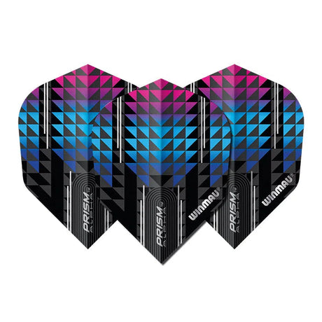 Winmau Prism Alpha Black & Blue V6 Dart Flights