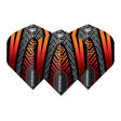 Winmau Prism Alpha Black & Orange Extra Thick Dart Flights-1-Premier Darts