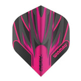 Winmau Prism Alpha Black & Pink Extra Thick Dart Flights