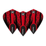 Winmau Prism Alpha Black and Red Kite Flights