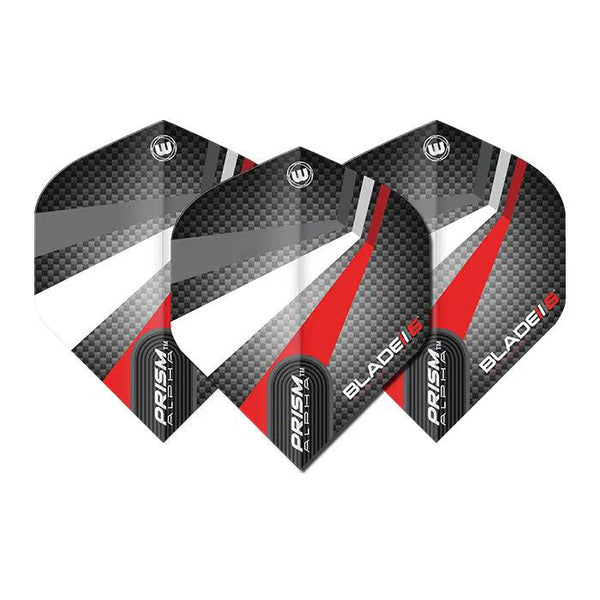 Winmau Prism Alpha Blade 6 Reflect Extra Thick Flights-1-Premier Darts
