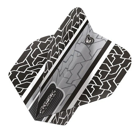 Winmau Prism Alpha Circuit Extra Thick Flights - Black/White