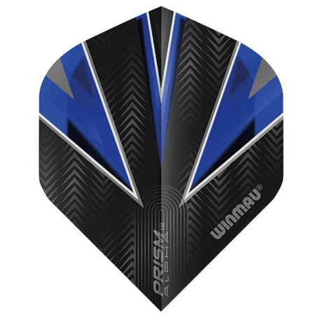 Winmau Prism Alpha Extra Thick Standard Black & Blue Flights