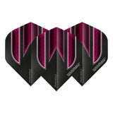 Winmau Prism Alpha Extra Thick Standard Black & Pink Flights