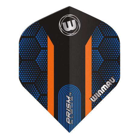 Winmau Prism Alpha Extra Thick Standard Blue & Orange Flights