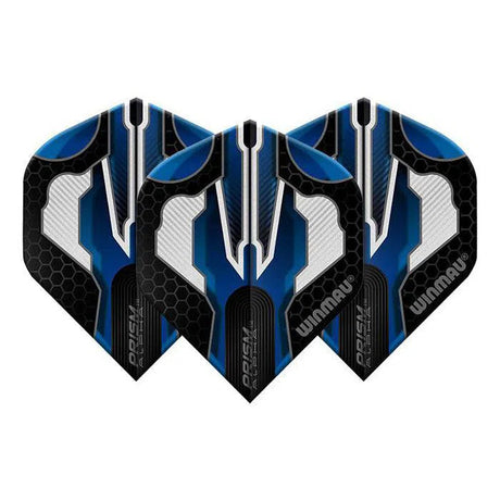 Winmau Prism Alpha Extra Thick Standard Blue & White & Black Flights