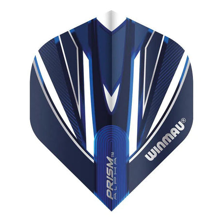 Winmau Prism Alpha Extra Thick Standard Blue & White Flights