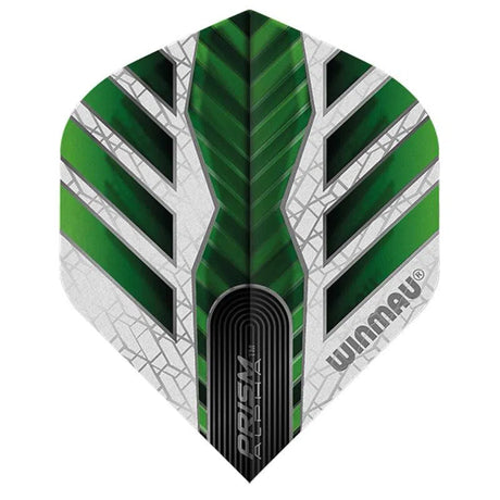 Winmau Prism Alpha Extra Thick Standard Green & White Flights