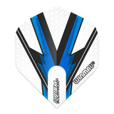 Winmau Prism Alpha Extra Thick Standard White, Blue & Black Flights