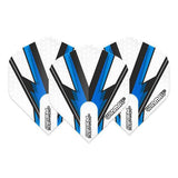 Winmau Prism Alpha Extra Thick Standard White, Blue & Black Flights