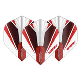 Winmau Prism Alpha Extra Thick Standard White & Red Flights
