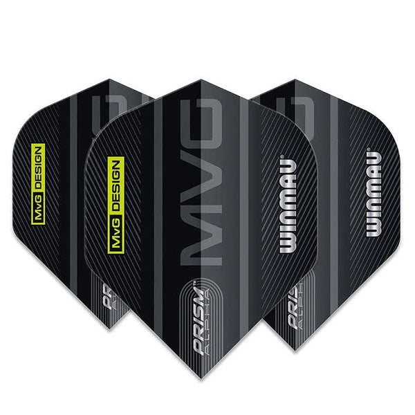 Winmau Prism Alpha MvG Extra Thick Flights-1-Premier Darts