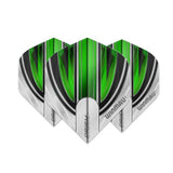 Winmau Prism Alpha White & Green Extra Thick Dart Flights