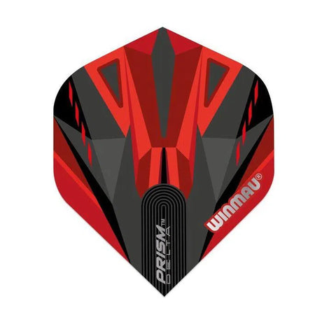 Winmau Prism Delta Black & Red Extra Thick Dart Flights