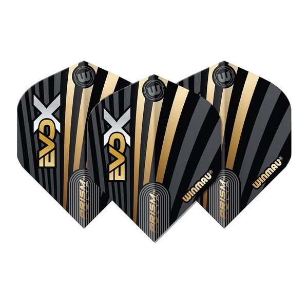 Winmau Prism Delta MvG Extra Thick Evo-X Flights-1-Premier Darts