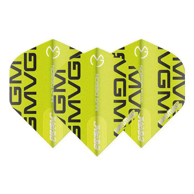 Winmau Prism Delta MvG Extra Thick Extra Standard Green Flights