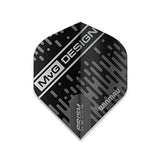 Winmau Prism Delta MvG Extra Thick Standard Black & Grey Flights