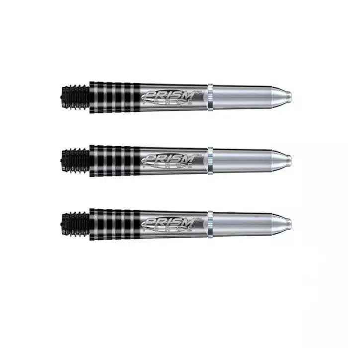 WINMAU Prism Force Dart-Schäfte - 30 Stück, Polycarbonat, Robust, Schwarz