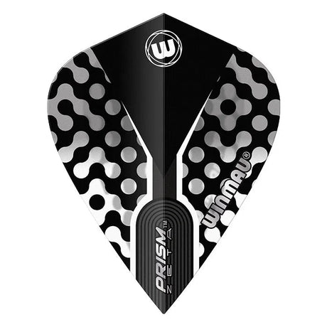 Winmau Prism Zeta Black & Grey Kite Flights