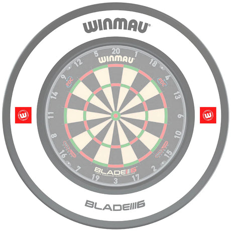 Winmau ProLine 1.0 White Dartboard Surround