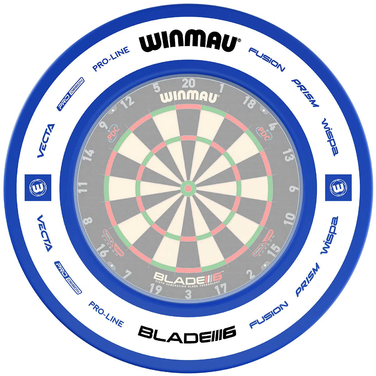 Winmau Pro-Line 2.0 Blue Dartboard Surround