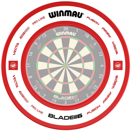 Winmau ProLine 2.0 Red Dartboard Surround