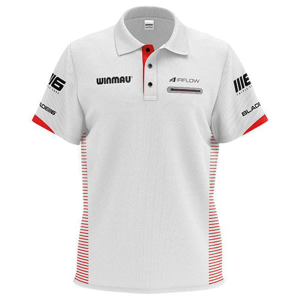 Winmau Pro-Line Dart Shirt White-1-Medium-Premier Darts