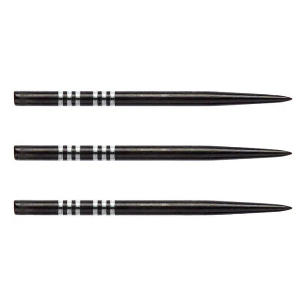 Winmau Re-Grooved Steel Tip Points-1-Black-41mm-Premier Darts
