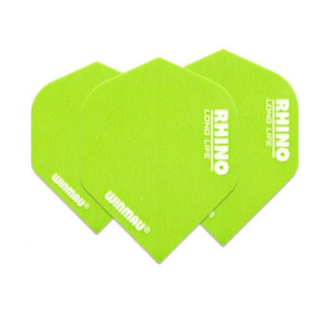 Winmau Rhino Extra Thick Dart Flights Green