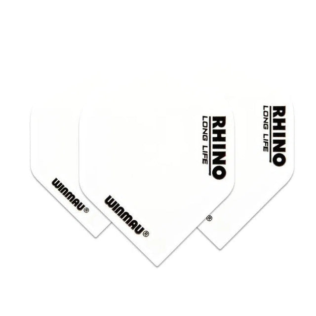 Winmau Rhino Extra Thick Dart Flights White