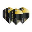 Winmau Rhino Extra Thick Standard "Netherlands" Black & Gold Flights