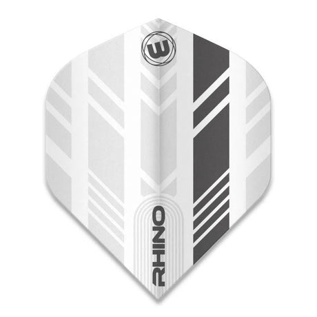 Winmau Rhino Extra Thick Standard White & Grey Flights