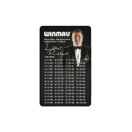Winmau Richard Ashdown's Dart Checkout Table