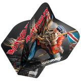 Winmau Rock Band Extra Thick Standard Iron Maiden Tooper Black Flights