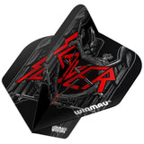 Winmau Rock Band Extra Thick Standard Slayer Black Eagle Black & Red Flights