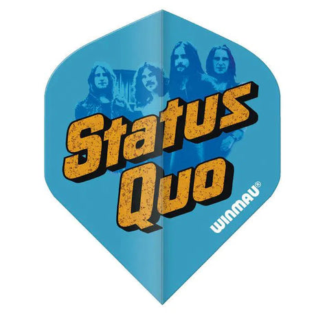 Winmau Rock Icons Flights - Status Quo Blue