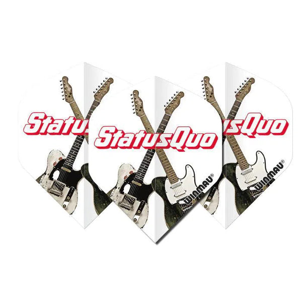 Winmau Rock Legends Status Quo Guitars Flights-1-Premier Darts